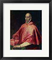 Framed Cardinal Juan de Tavera (d1545), founder of the Tavera Hospital