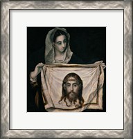 Framed Saint Veronica with the Sudarium