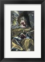 Framed Christ in the Garden of Olives