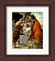 Framed Entombment of Christ