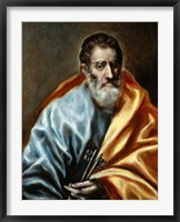 Framed Saint Peter