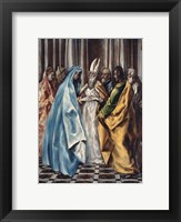 Framed Marriage of the Virgin, c. 1612-1614