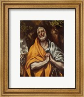 Framed Tears of Saint Peter