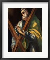 Framed Saint Andrew