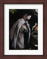 Framed Saint Francis of Assisi