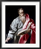 Framed Apostle Saint Matthew, 1602-05