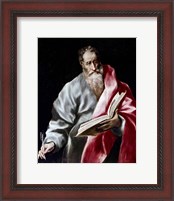 Framed Apostle Saint Matthew, 1602-05