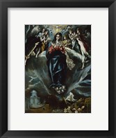 Framed Immaculate Conception c. 1608-14