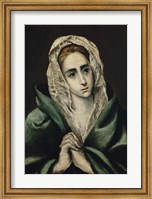 Framed Mater Dolorosa 1587-1590
