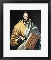 Framed Apostle Saint James the Less
