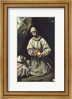 Framed Saint Francis of Assisi 1600