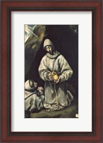 Framed Saint Francis of Assisi 1600