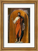 Framed Saint James, Apostle and Pilgrim