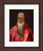 Framed Saint Jerome as a Cardinal