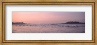 Framed Fort Bloque Beach, Brittany, France