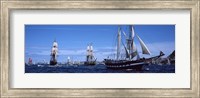 Framed Tall Ships, Brittany, France