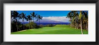 Framed Wailea Emerald Course, Maui, Hawaii