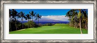 Framed Wailea Emerald Course, Maui, Hawaii