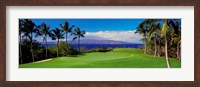 Framed Wailea Emerald Course, Maui, Hawaii