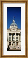 Framed Indiana State Capitol Building, Indianapolis, Indiana