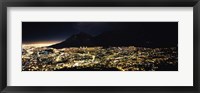 Framed Cape Town at Night,  South Africa