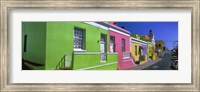 Framed Colorful Houses, Cape Town, South Africa