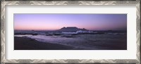Framed Blouberg Beach at Sunset, Cape Town, South Africa