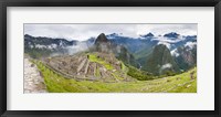 Framed Machu Picchu in the Fog, Peru