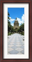 Framed State Capitol Building, Austin, Texas