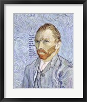Framed Great Things -Van Gogh Quote 3