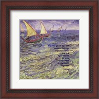Framed For the Great - Van Gogh Quote 1