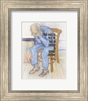 Framed Courage - Van Gogh Quote 2
