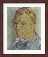 Framed At the Beginning - Van Gogh Quote 2