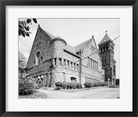 Framed REAR AND SEVENTH ST. SIDE (RIGHT) - St. Paul's Episcopal Church, Clay and Seventh Streets, Lynchburg