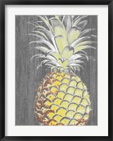 Framed Vibrant Pineapple Splendor II