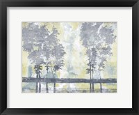 Framed Watercolor Mist I