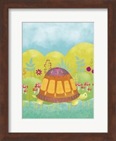 Framed Happy Turtle I