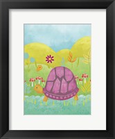 Framed Happy Turtle II