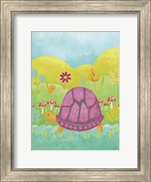 Framed Happy Turtle II