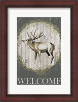 Framed Woodland Welcome I