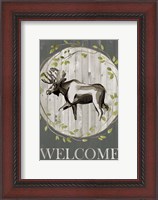 Framed Woodland Welcome IV