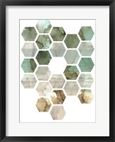 Framed Hexocollage II