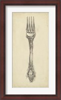 Framed Ornate Cutlery I