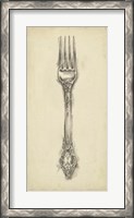 Framed Ornate Cutlery I