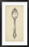 Ornate Cutlery II Framed Print