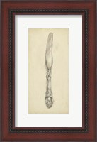 Framed Ornate Cutlery III