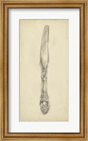 Framed Ornate Cutlery III