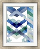 Framed Crystal Chevron II