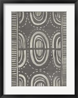 Mudcloth Patterns II Framed Print