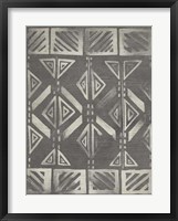 Mudcloth Patterns III Framed Print